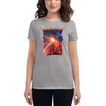 Load image into Gallery viewer, Godless Throne Women's short sleeve t-shirt Logo 2
