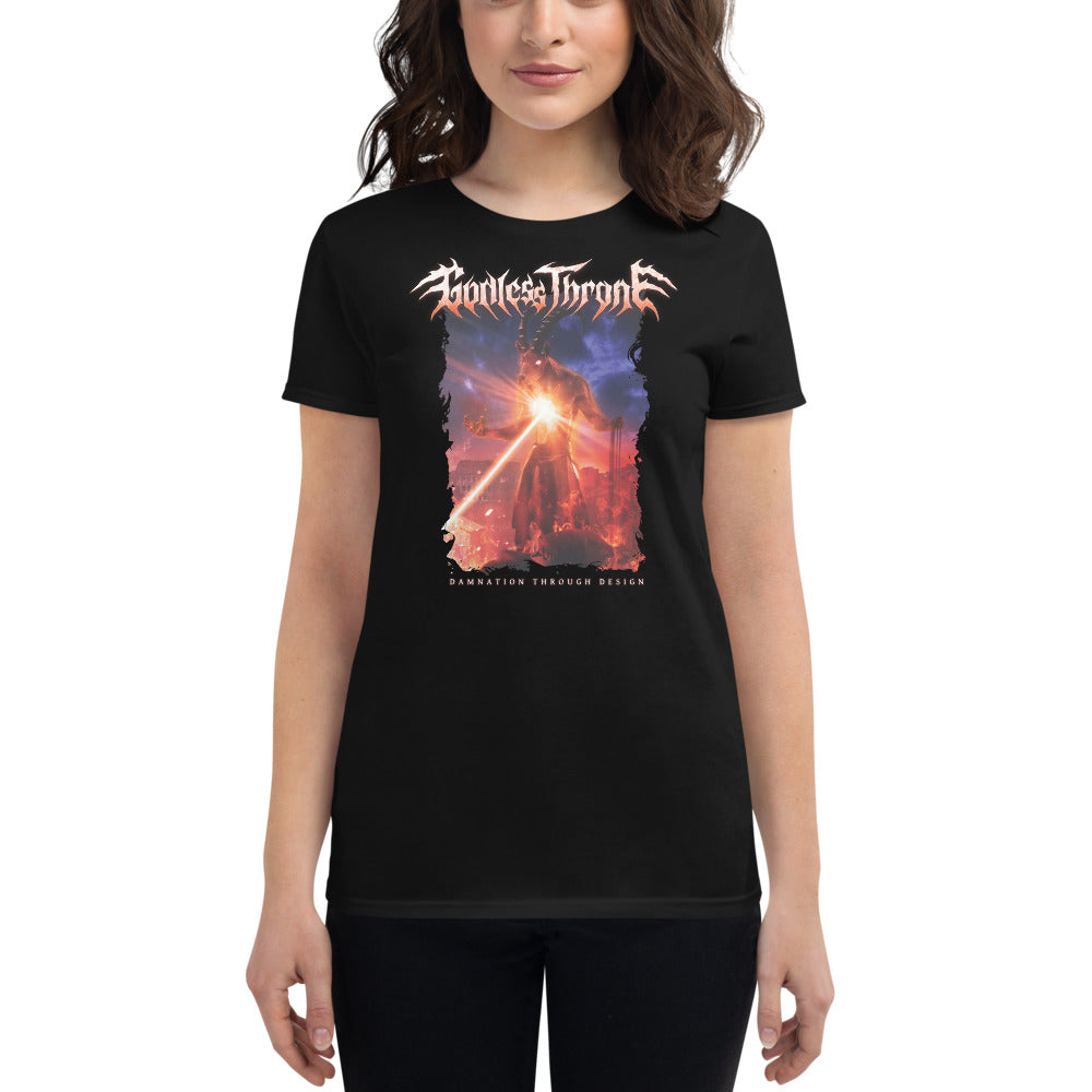 Godless Throne Women's short sleeve t-shirt Logo 2